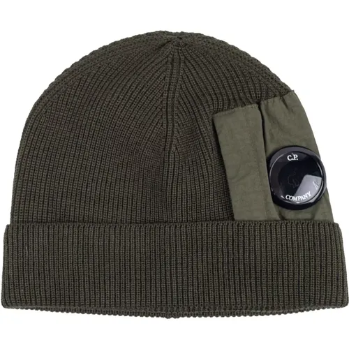 Accessories > Hats > Beanies - - C.P. Company - Modalova