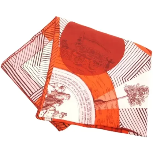 Pre-owned > Pre-owned Accessories > Pre-owned Scarves - - Hermès Vintage - Modalova