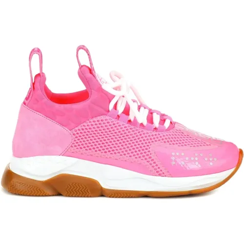 Versace - Shoes > Sneakers - Pink - Versace - Modalova