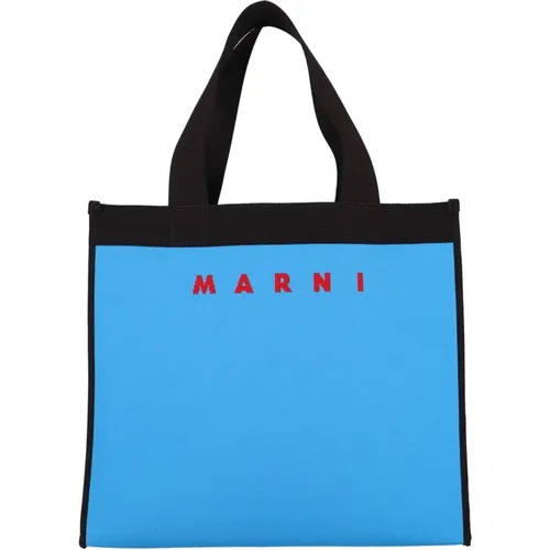 Marni - Bags > Tote Bags - Blue - Marni - Modalova