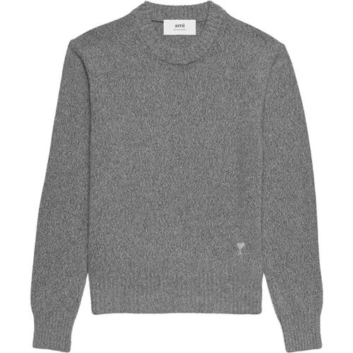 Knitwear > Round-neck Knitwear - - Ami Paris - Modalova