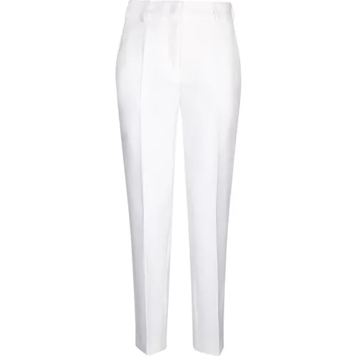 Trousers > Slim-fit Trousers - - Blanca Vita - Modalova