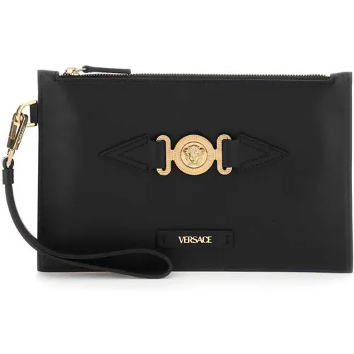 Versace - Bags > Clutches - Black - Versace - Modalova