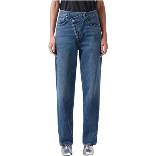 Jeans > Straight Jeans - - Agolde - Modalova