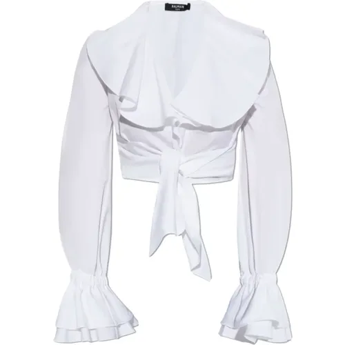 Blouses & Shirts > Shirts - - Balmain - Modalova