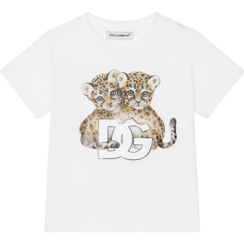 Kids > Tops > T-Shirts - - Dolce & Gabbana - Modalova