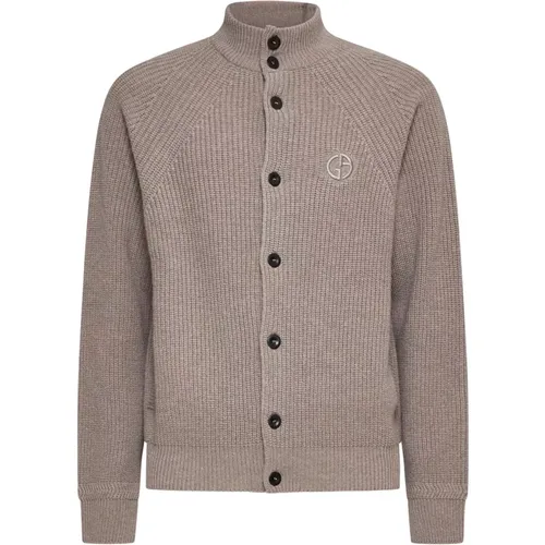 Knitwear > Cardigans - - Giorgio Armani - Modalova