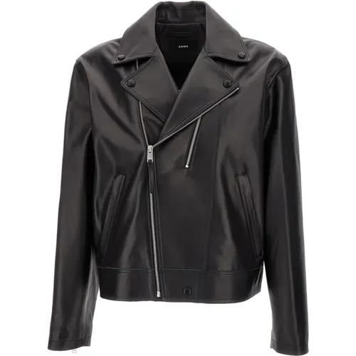 Jackets > Leather Jackets - - Arma - Modalova