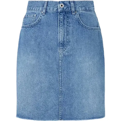 Skirts > Denim Skirts - - Pepe Jeans - Modalova