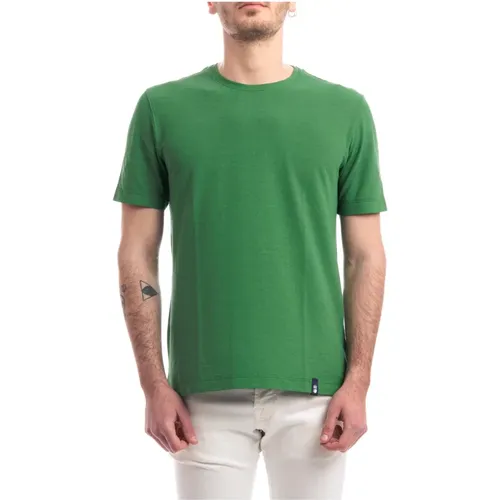 Drumohr - Tops > T-Shirts - Green - Drumohr - Modalova