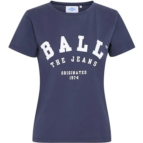 Ball - Tops > T-Shirts - Blue - Ball - Modalova