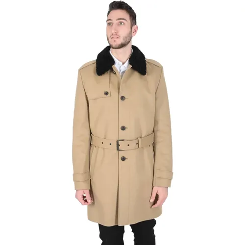 Coats > Belted Coats - - Hugo Boss - Modalova