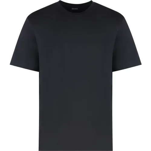 Tops > T-Shirts - - Ermenegildo Zegna - Modalova