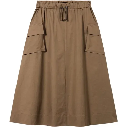 Skirts > Midi Skirts - - LUISA CERANO - Modalova