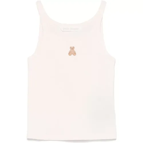 Tops > Sleeveless Tops - - Palm Angels - Modalova