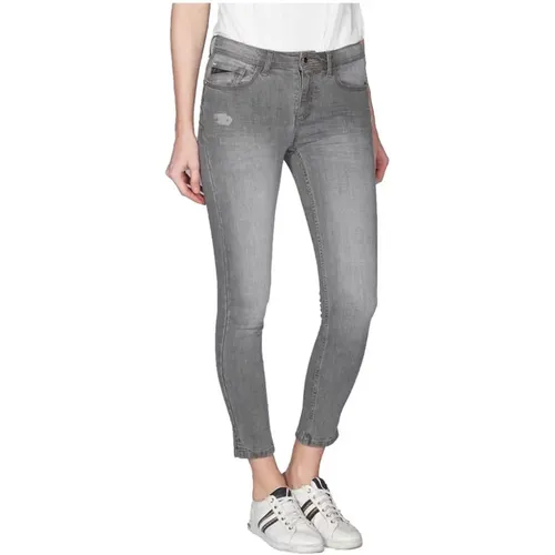 Jeans > Cropped Jeans - - YES ZEE - Modalova