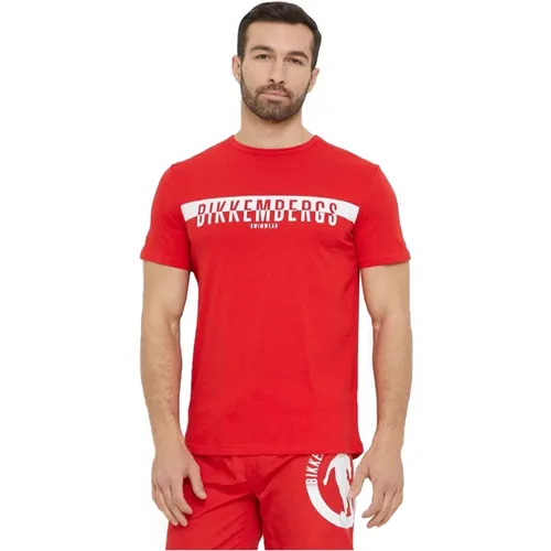 Tops > T-Shirts - - Bikkembergs - Modalova