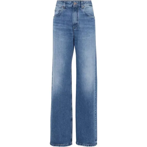 Jeans > Loose-fit Jeans - - BRUNELLO CUCINELLI - Modalova