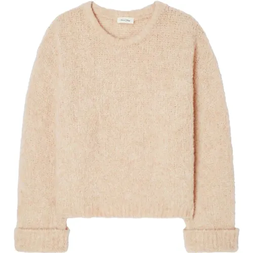 Knitwear > Round-neck Knitwear - - American vintage - Modalova