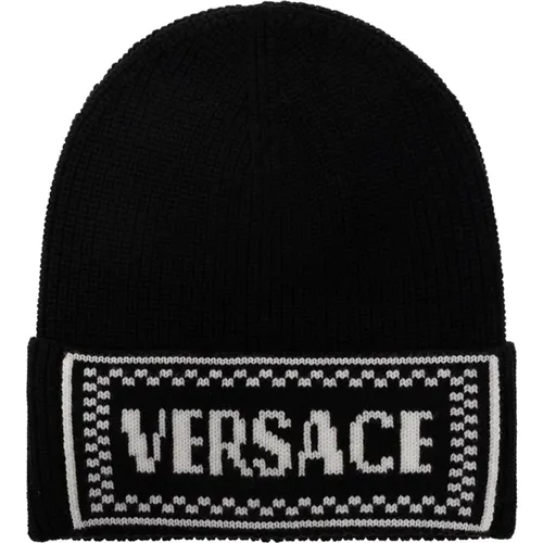 Accessories > Hats > Beanies - - Versace - Modalova