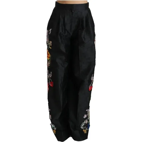 Trousers > Wide Trousers - - Dolce & Gabbana - Modalova