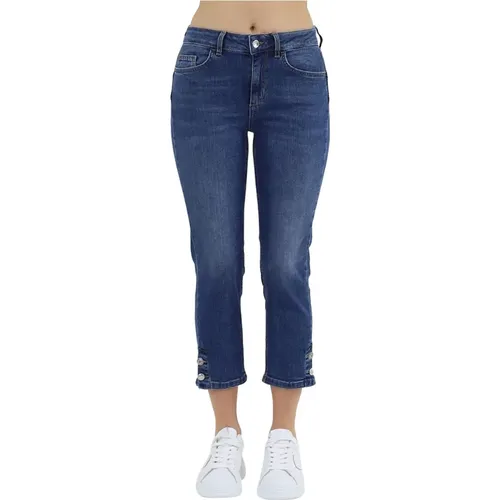 Jeans > Cropped Jeans - - Liu Jo - Modalova