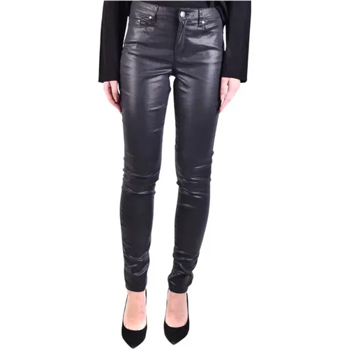 Trousers > Leather Trousers - - Karl Lagerfeld - Modalova