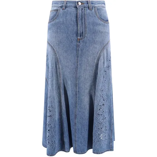 Skirts > Denim Skirts - - Chloé - Modalova