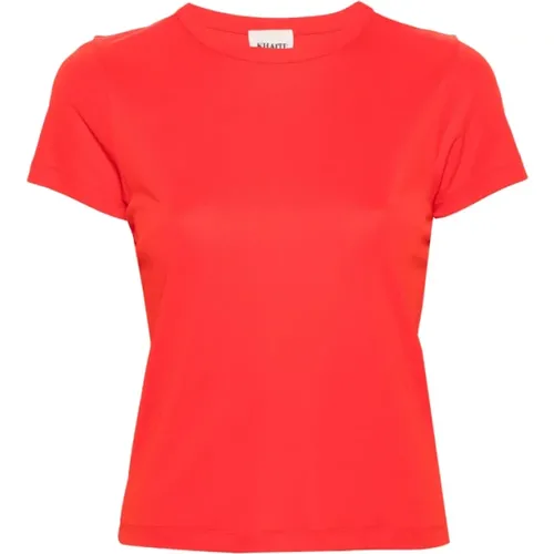 Khaite - Tops > T-Shirts - Red - Khaite - Modalova