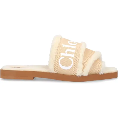 Shoes > Flip Flops & Sliders > Sliders - - Chloé - Modalova