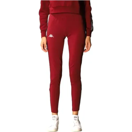 Kappa - Trousers > Leggings - Red - Kappa - Modalova