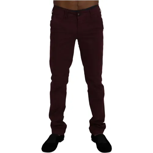 Cycle - Trousers > Chinos - Red - Cycle - Modalova