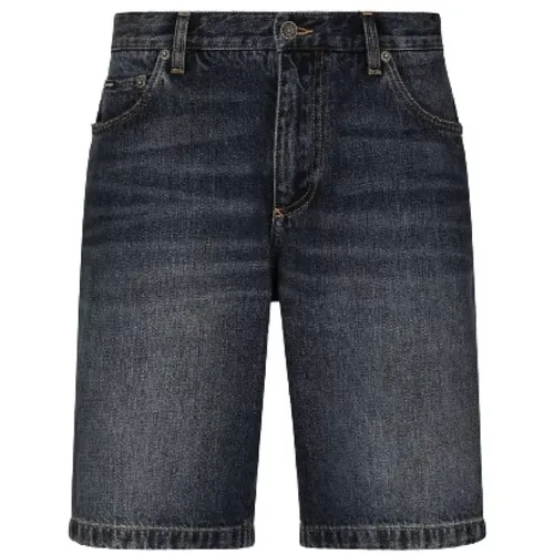 Shorts > Denim Shorts - - Dolce & Gabbana - Modalova