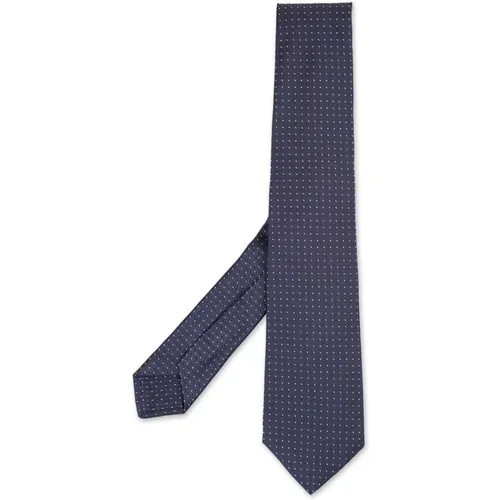 Kiton - Accessories > Ties - Blue - Kiton - Modalova