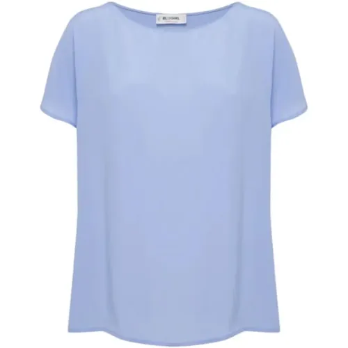 Blugirl - Tops > T-Shirts - Blue - Blugirl - Modalova