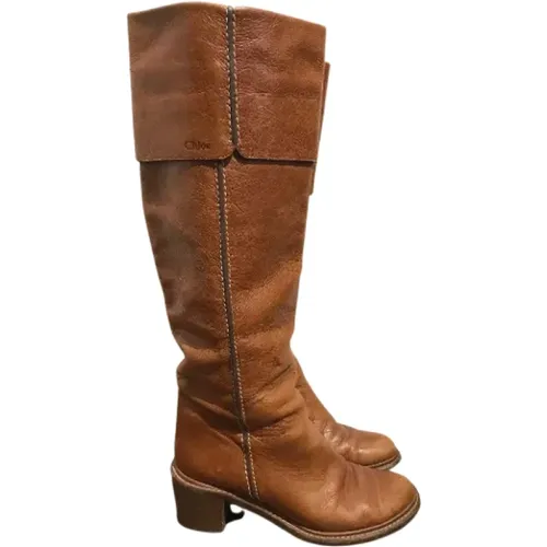 Pre-owned > Pre-owned Shoes > Pre-owned Boots - - Chloé Pre-owned - Modalova