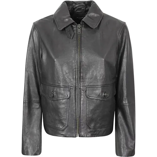 Jackets > Leather Jackets - - Max Mara Weekend - Modalova