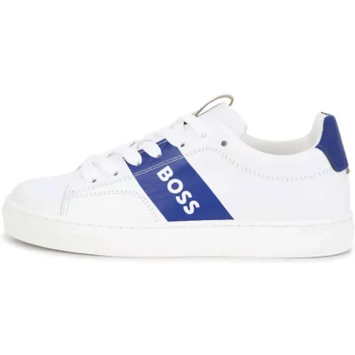 Boss - Shoes > Sneakers - Blue - Boss - Modalova