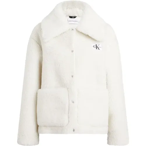 Jackets > Faux Fur & Shearling Jackets - - Calvin Klein - Modalova