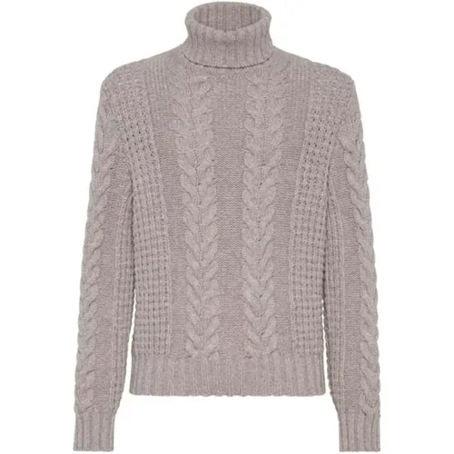 Knitwear > Turtlenecks - - BRUNELLO CUCINELLI - Modalova