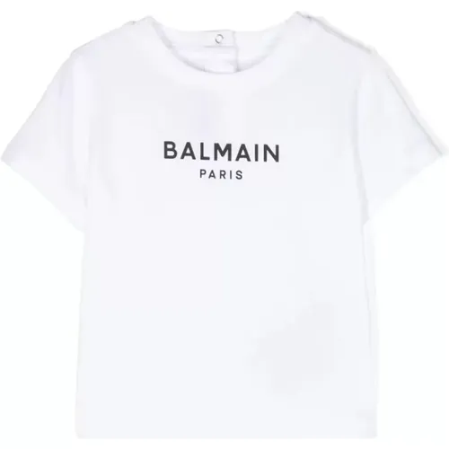Kids > Tops > T-Shirts - - Balmain - Modalova