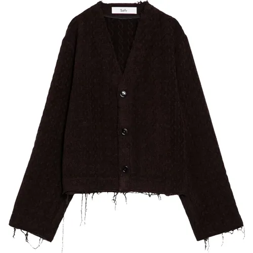 Knitwear > Cardigans - - Séfr - Modalova