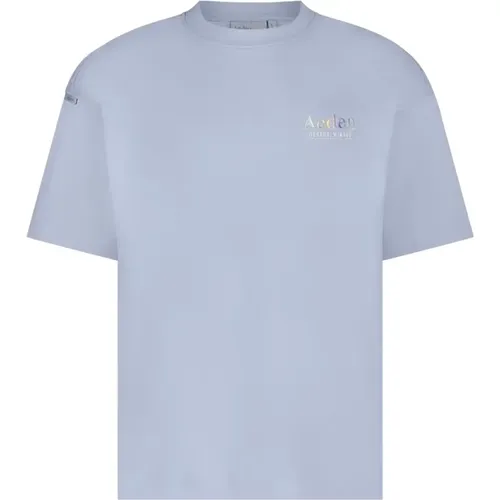Aeden - Tops > T-Shirts - Blue - Aeden - Modalova