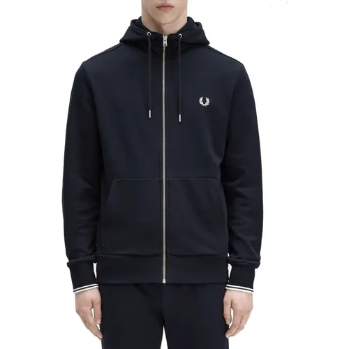 Sweatshirts & Hoodies > Zip-throughs - - Fred Perry - Modalova