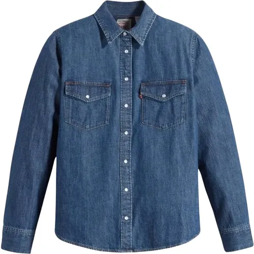 Levi's - Blouses & Shirts > Denim Shirts - - Levis - Modalova