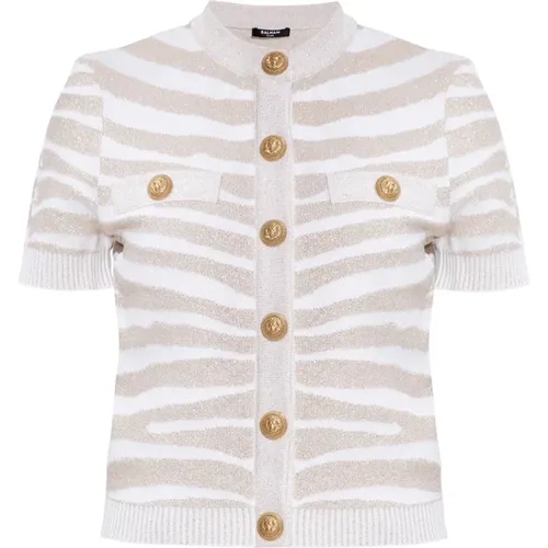 Balmain - Chemises - Blanc - Balmain - Modalova