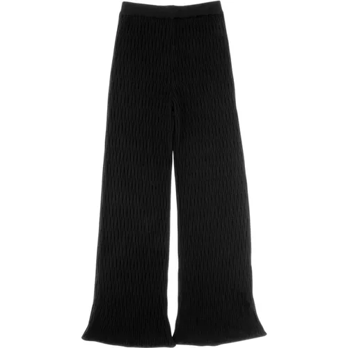 Trousers > Wide Trousers - - Roberto Collina - Modalova