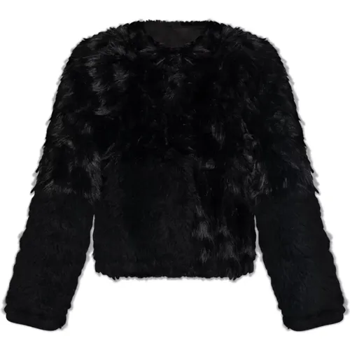 Jackets > Faux Fur & Shearling Jackets - - Stand Studio - Modalova