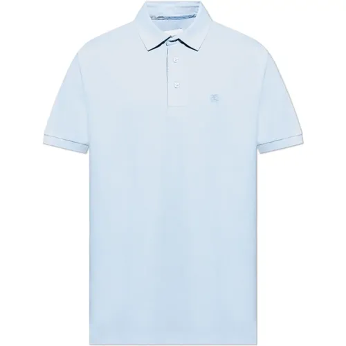 Etro - Tops > Polo Shirts - Blue - ETRO - Modalova