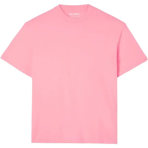 Sunnei - Tops > T-Shirts - Pink - Sunnei - Modalova